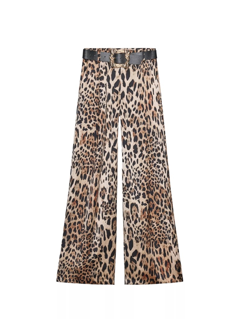 NWT Zara Satin Wide Leg Trouser Pants